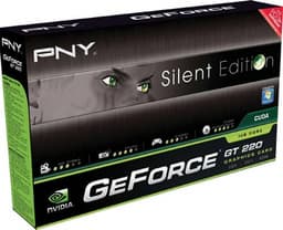 PNY оснащает 3D-карту GeForce GT 220 Silent Edition бесшумной системой охлаждения
